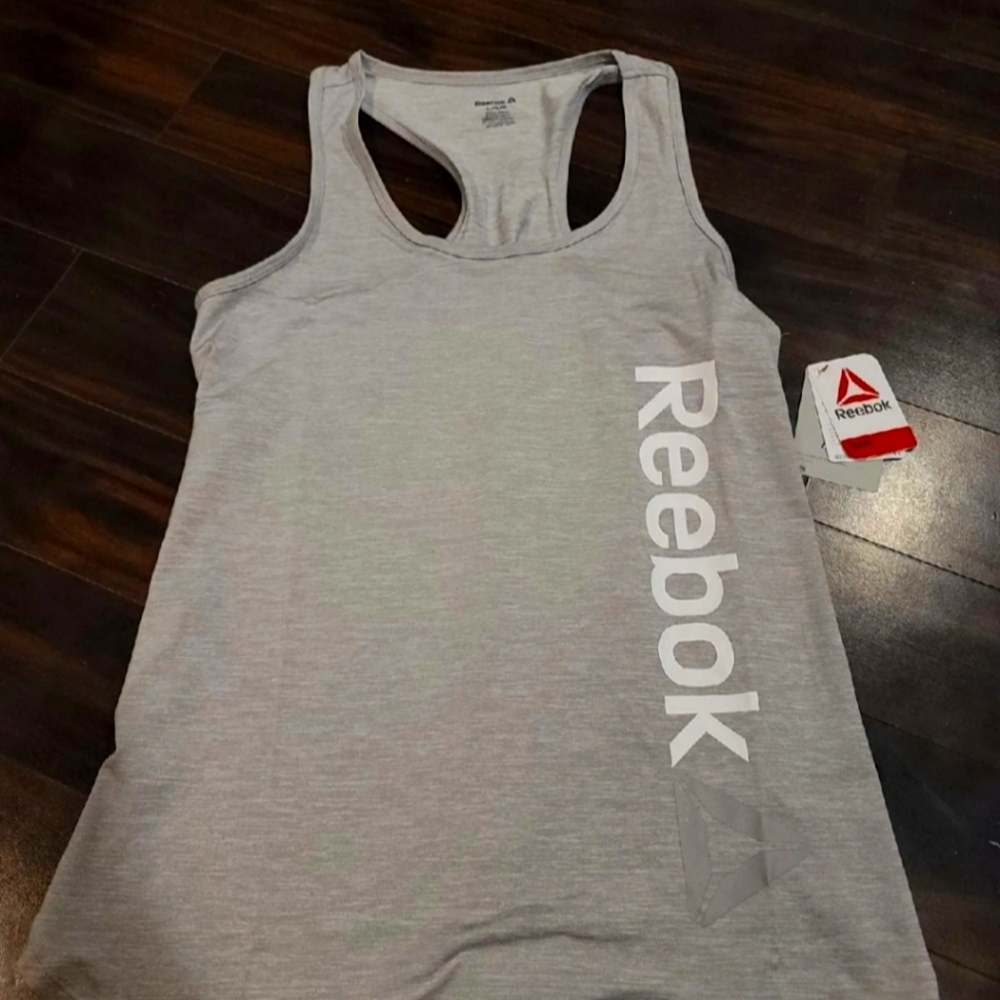 Reebok gray tank top